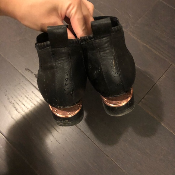 Alexander Wang Kori Ankle Boots - Rose Gold - Picture 3 of 3